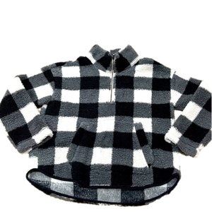 NWOT Old Navy Buffalo Check Sherpa Size L